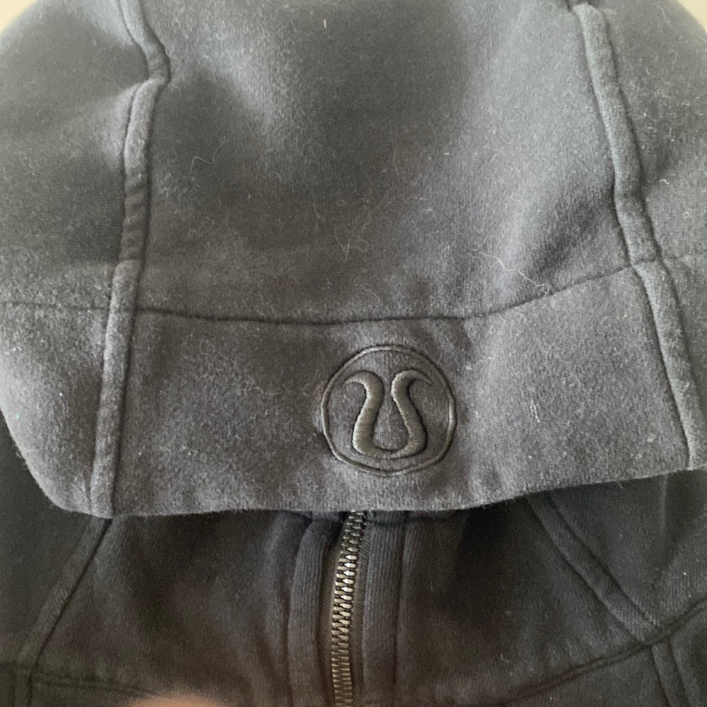 Lulu lemon black scuba hoodie